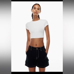Aritzia TNA ortiz cropped tshirt